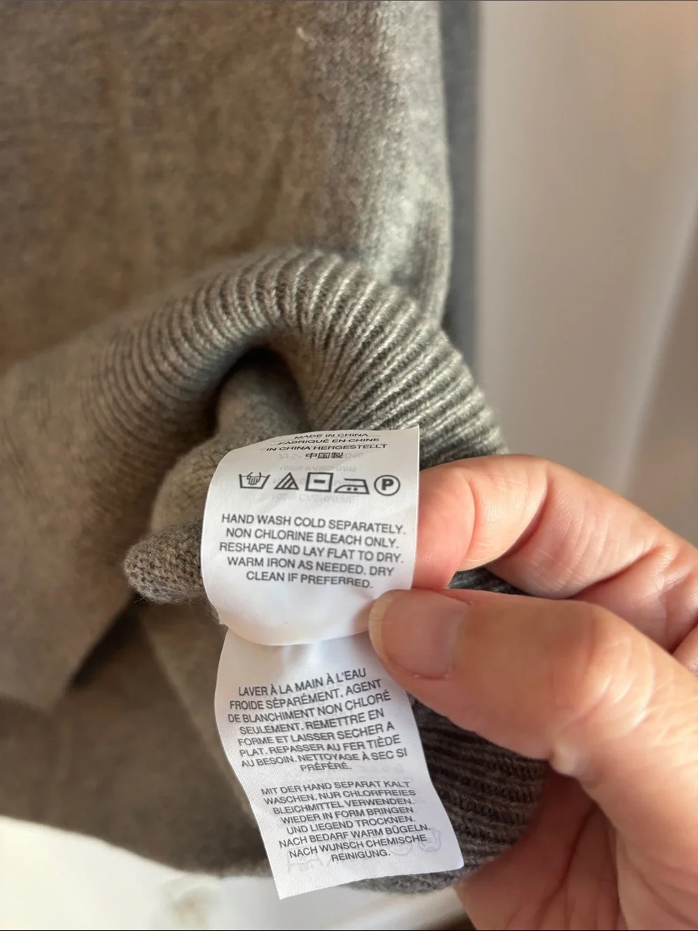 J. Crew classic gray